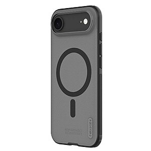 Θήκη iPhone Air - NILLKIN Super Frosted Shield Pro - Σκληρή Θήκη PC+TPU - Μαύρο - MagSafe