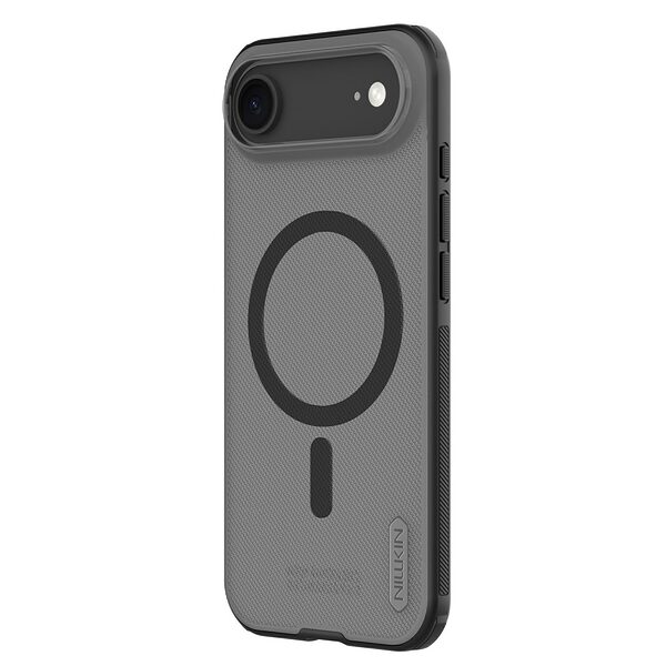 Θήκη iPhone Air - NILLKIN Super Frosted Shield Pro - Σκληρή Θήκη PC+TPU - Μαύρο - MagSafe