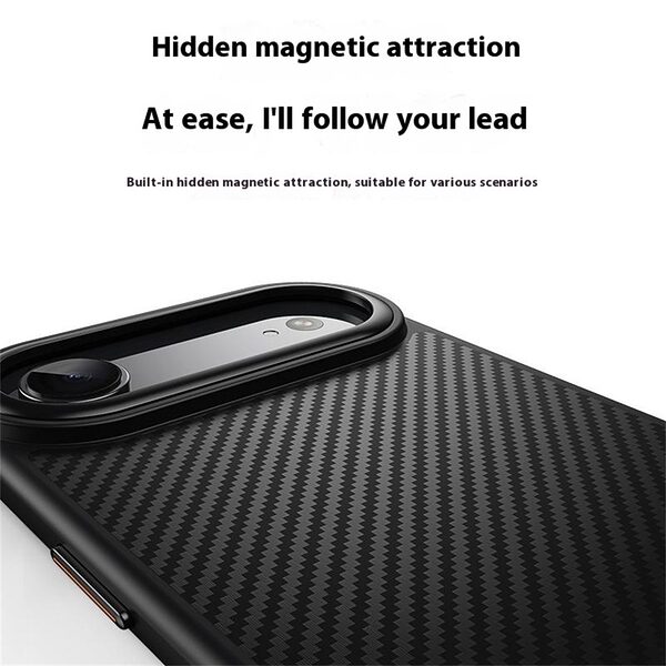 Θήκη iPhone Air - OEM - Σκληρή Θήκη PC+TPU - Μαύρο - MagSafe - Εικόνα 4