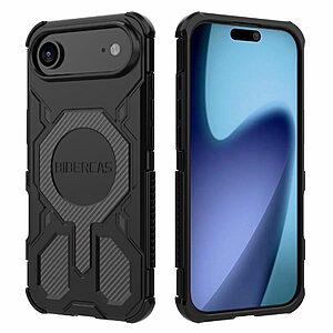 Θήκη iPhone Air - OEM - Σκληρή Θήκη PC+TPU - Μαύρο - MagSafe