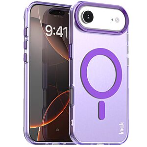Θήκη iPhone Air - IMAK - Σκληρή Θήκη PC+TPU - Μωβ - MagSafe