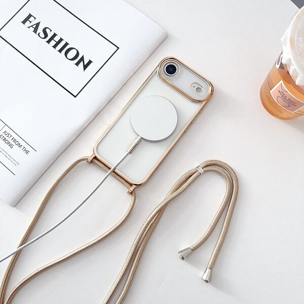Θήκη iPhone Air - OEM - Πλάτη TPU - Ασημί - MagSafe - Εικόνα 2