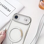 Θήκη iPhone Air - OEM - Πλάτη TPU - Ασημί - MagSafe - Εικόνα 4