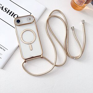 Θήκη iPhone Air - OEM - Πλάτη TPU - Χρυσό - MagSafe