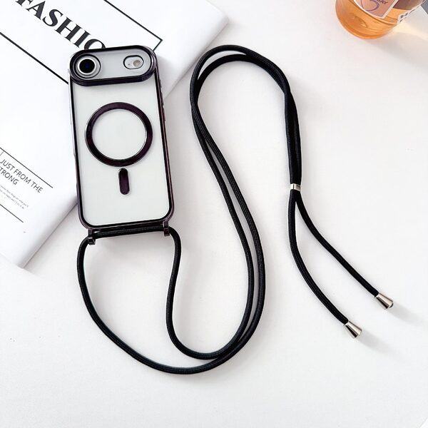 Θήκη iPhone Air - OEM - Πλάτη TPU - Μαύρο - MagSafe