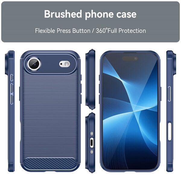 Θήκη iPhone Air - OEM - Πλάτη TPU - Μπλε - Εικόνα 3