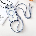 Θήκη iPhone Air - OEM - Πλάτη TPU - Μπλε - MagSafe