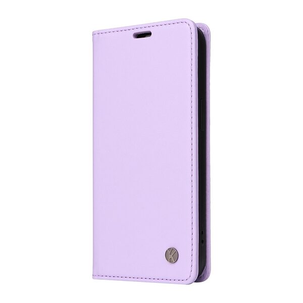 Θήκη Samsung Galaxy A17 5G / A17 4G / A16 4G / A16 5G / A26 5G - YIKATU YK-001 - Flip Πορτοφόλι από Συνθετικό Δέρμα (PU) - Μωβ Ανοιχτό - Wallet/Stand - Εικόνα 6