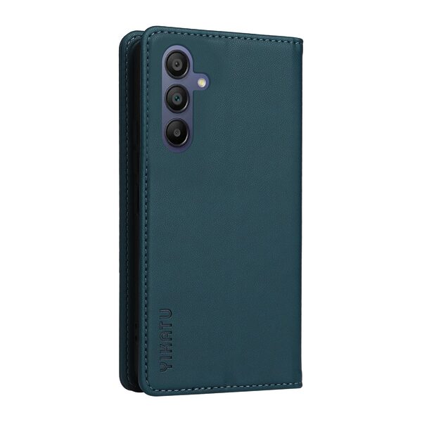 Θήκη Samsung Galaxy A17 5G / A17 4G / A26 5G / A16 4G / A16 5G - YIKATU YK-001 - Flip Πορτοφόλι από Συνθετικό Δέρμα (PU) - Πράσινο - Wallet/Stand - Εικόνα 7