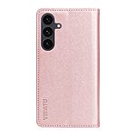 Θήκη Samsung Galaxy S25 5G / FE 5G - YIKATU - Flip Πορτοφόλι από Συνθετικό Δέρμα (PU) - Ροζ Χρυσό - Wallet/Stand - Εικόνα 8
