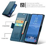 Θήκη Samsung Galaxy S25 5G / FE 5G - CASEME 023 - Flip Πορτοφόλι από Συνθετικό Δέρμα (PU) με TPU - Μπλε - RFID/Wallet/Stand - Εικόνα 5