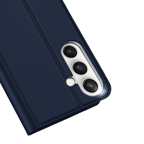 Θήκη Samsung Galaxy S25 5G / FE 5G - DUX DUCIS Skin Pro Series - Flip Πορτοφόλι από Συνθετικό Δέρμα (PU) - Μπλε - Wallet/Stand - Εικόνα 5