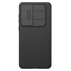 Θήκη Samsung Galaxy S25 5G / FE 5G - NILLKIN Camshield Pro - Σκληρή Θήκη PC+TPU - Μαύρο - MagSafe
