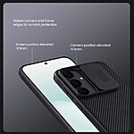 Θήκη Samsung Galaxy S25 5G / FE 5G - NILLKIN Camshield Pro - Σκληρή Θήκη PC+TPU - Μαύρο - MagSafe - Εικόνα 3