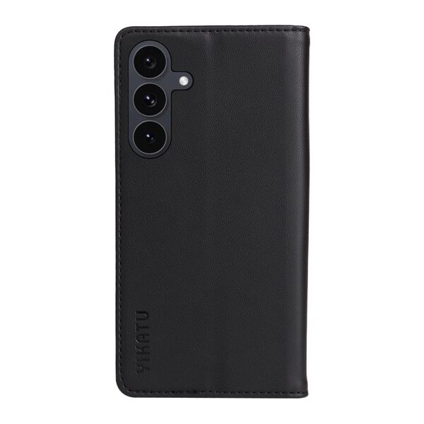 Θήκη Samsung Galaxy S25 5G - YIKATU - Flip Πορτοφόλι από Συνθετικό Δέρμα (PU) με TPU - Μαύρο - Wallet/Stand - Εικόνα 7