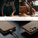 Θήκη Samsung Galaxy S25 FE 5G - CASEME 023 - Flip Πορτοφόλι από Συνθετικό Δέρμα (PU) με TPU - Καφέ - RFID/Wallet/Stand - Εικόνα 4