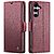 Θήκη Samsung Galaxy S25 FE 5G - CASEME 023 - Flip Πορτοφόλι από Συνθετικό Δέρμα (PU) - Κόκκινο - RFID/Wallet/Stand