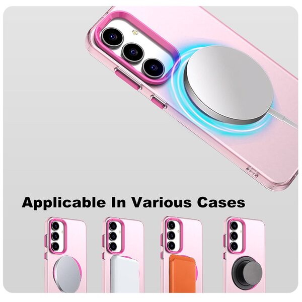 Θήκη Samsung Galaxy S25 FE 5G - IMAK - Σκληρή Θήκη PC+TPU - Κόκκινο - MagSafe - Εικόνα 5