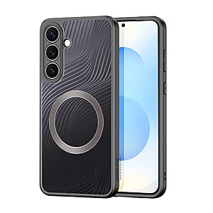 Θήκη Samsung Galaxy S25 FE 5G - DUX DUCIS Aimo Series - Σκληρή Θήκη PC+TPU - Μαύρο - MagSafe