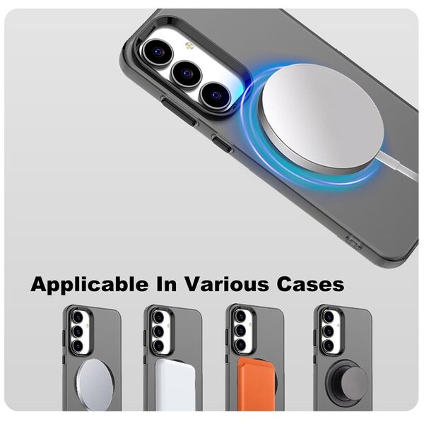 Θήκη Samsung Galaxy S25 FE 5G - IMAK - Σκληρή Θήκη PC+TPU - Μαύρο - MagSafe - Εικόνα 5