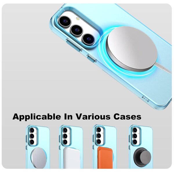Θήκη Samsung Galaxy S25 FE 5G - IMAK - Σκληρή Θήκη PC+TPU - Μπλε - MagSafe - Εικόνα 5
