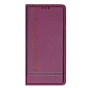 Θήκη Xiaomi Redmi 15 4G (171mm) / 5G (171mm) - OEM - Flip Πορτοφόλι από Συνθετικό Δέρμα (PU) με TPU - Μωβ - Wallet/Stand - Εικόνα 2