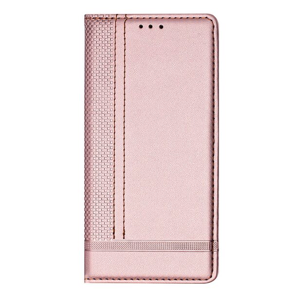 Θήκη Xiaomi Redmi 15 4G (171mm) / 5G (171mm) - OEM - Flip Πορτοφόλι από Συνθετικό Δέρμα (PU) - Ροζ Χρυσό - Wallet/Stand - Εικόνα 2