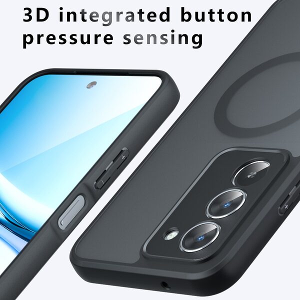 Θήκη Xiaomi Redmi 15 4G (171mm) / 5G (171mm) - OEM - Σκληρή Θήκη PC+TPU - Ημιδιάφανο - MagSafe - Εικόνα 3