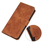 Θήκη Xiaomi Redmi 15 4G (171mm) / Poco C85 4G (173mm) - KHAZNEH - Flip Πορτοφόλι από Συνθετικό Δέρμα (PU) - Καφέ - Wallet/Stand - Εικόνα 4