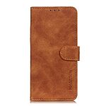Θήκη Xiaomi Redmi 15 4G (171mm) / Poco C85 4G (173mm) - KHAZNEH - Flip Πορτοφόλι από Συνθετικό Δέρμα (PU) - Καφέ - Wallet/Stand - Εικόνα 5