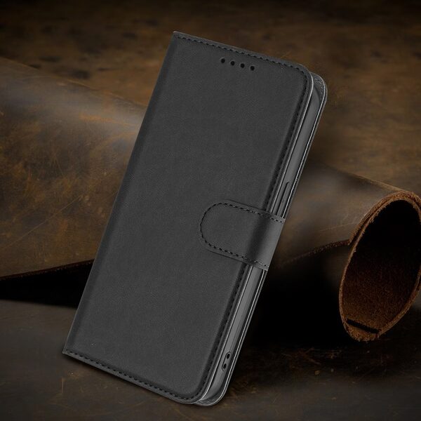 Θήκη Xiaomi Redmi 15 5G (171mm) / 4G (171mm) - OEM - Flip Πορτοφόλι από Συνθετικό Δέρμα (PU) - Μαύρο - Wallet/Stand - Εικόνα 6