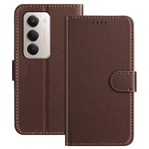 Θήκη Xiaomi Redmi 15 5G (171mm) / 4G (171mm) - OEM - Flip Πορτοφόλι από Συνθετικό Δέρμα (PU) - Καφέ - Wallet/Stand
