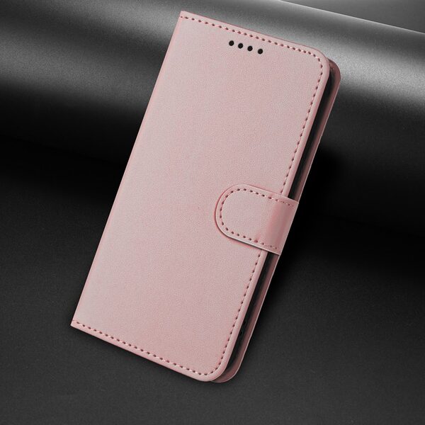 Θήκη Xiaomi Redmi 15 5G (171mm) / 4G (171mm) - OEM - Flip Πορτοφόλι από Συνθετικό Δέρμα (PU) - Ροζ Χρυσό - Stand - Εικόνα 7