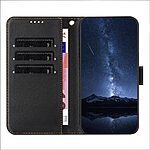 Θήκη Xiaomi Redmi 15 5G (171mm) / 4G (171mm) - OEM - Flip Πορτοφόλι από Συνθετικό Δέρμα (PU) με TPU - Μαύρο - Stand - Εικόνα 6