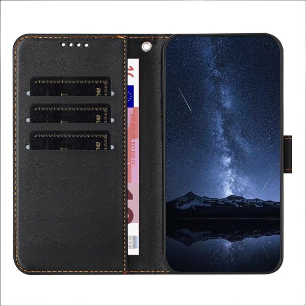 Θήκη Xiaomi Redmi 15 5G (171mm) / 4G (171mm) - OEM - Flip Πορτοφόλι από Συνθετικό Δέρμα (PU) με TPU - Μαύρο - Stand - Εικόνα 6