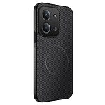 Θήκη Xiaomi Redmi 15C 4G (173mm) - WANLONFENG TQ Series - Σκληρή Θήκη PC+TPU - Μαύρο - MagSafe