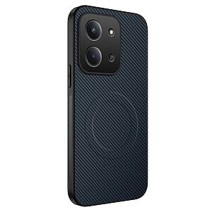 Θήκη Xiaomi Redmi 15C 4G (173mm) - WANLONFENG TQ Series - Σκληρή Θήκη PC+TPU - Μπλε - MagSafe