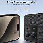 Θήκη Xiaomi Redmi 15C 4G (173mm) - WANLONFENG TQ Series - Σκληρή Θήκη PC+TPU - Μπλε - MagSafe - Εικόνα 3