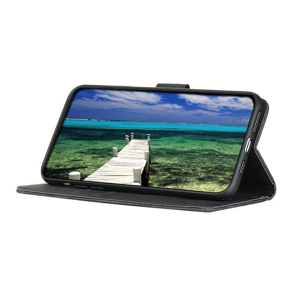 Θήκη Xiaomi Redmi 15C 4G (173mm) / Poco C85 4G (173mm) - KHAZNEH - Flip Πορτοφόλι από Συνθετικό Δέρμα (PU) με TPU - Μαύρο - Wallet/Stand - Εικόνα 3