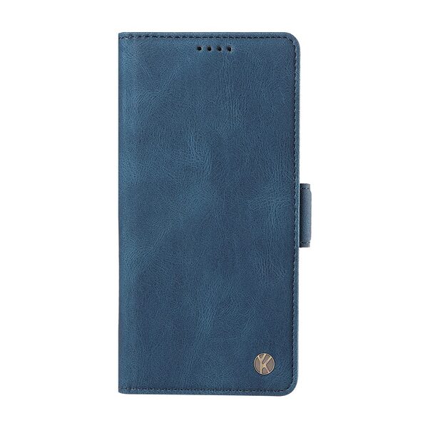 Θήκη Xiaomi Redmi 15C 4G (173mm) / Poco C85 4G (173mm) - YIKATU YK-005 - Flip Πορτοφόλι από Συνθετικό Δέρμα (PU) - Μπλε - Wallet/Stand - Εικόνα 8