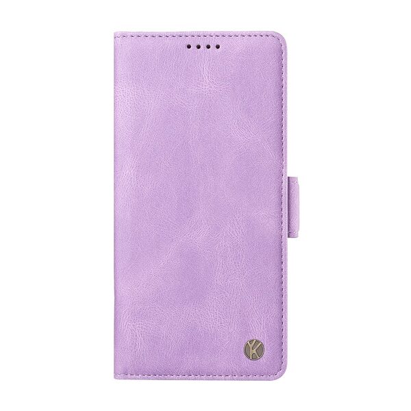 Θήκη Xiaomi Redmi 15C 4G (173mm) / Poco C85 4G (173mm) - YIKATU YK-005 - Flip Πορτοφόλι από Συνθετικό Δέρμα (PU) - Μωβ - Wallet/Stand - Εικόνα 8
