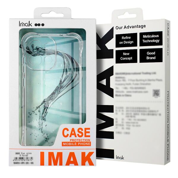 Θήκη Xiaomi Redmi 15C 4G (173mm) / Poco C85 4G (173mm) - IMAK - Πλάτη TPU - Διάφανο - Εικόνα 8