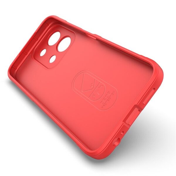 Θήκη Xiaomi Redmi 15C 4G (173mm) / Poco C85 4G (173mm) - OEM - Πλάτη TPU - Κόκκινο - Εικόνα 3