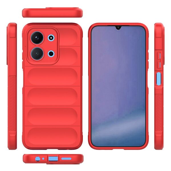Θήκη Xiaomi Redmi 15C 4G (173mm) / Poco C85 4G (173mm) - OEM - Πλάτη TPU - Κόκκινο - Εικόνα 5