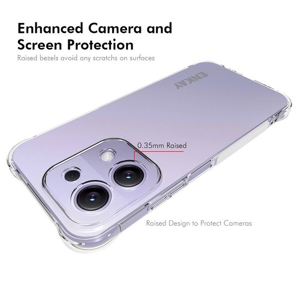 Θήκη Xiaomi Redmi 15C 4G (173mm) / Redmi 15C 5G (173mm) / Poco C85 4G (173mm) - HAT PRINCE - Πλάτη TPU - Διάφανο - Εικόνα 3