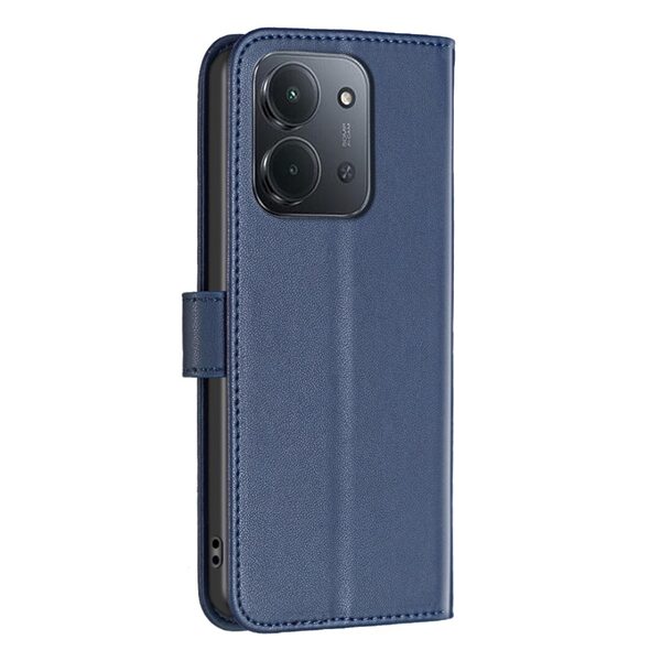 Θήκη Xiaomi Redmi 15C 5G (173mm) / 4G (173mm) - BINFEN COLOR BF17 - Flip Πορτοφόλι από Συνθετικό Δέρμα (PU) - Μπλε - Wallet/Stand - Εικόνα 4