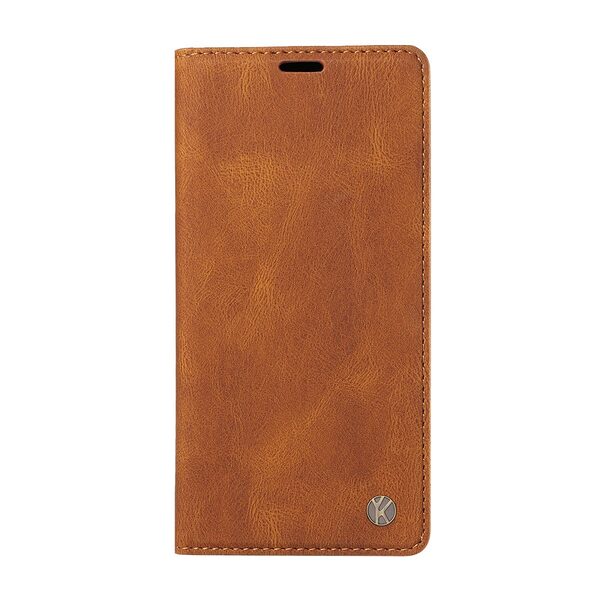 Θήκη Xiaomi Redmi 15C 5G (173mm) / 4G (173mm) - YIKATU YK-004 - Flip Πορτοφόλι από Συνθετικό Δέρμα (PU) με TPU - Καφέ - Wallet/Stand - Εικόνα 9