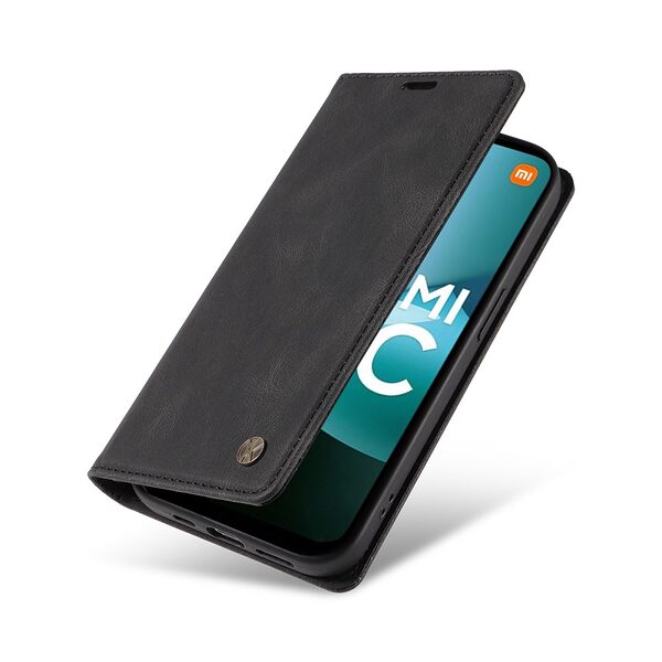 Θήκη Xiaomi Redmi 15C 5G (173mm) / 4G (173mm) - YIKATU YK-004 - Flip Πορτοφόλι από Συνθετικό Δέρμα (PU) - Μαύρο - Wallet/Stand - Εικόνα 3