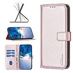 Θήκη Xiaomi Redmi 15C 5G (173mm) / 4G (173mm) - BINFEN COLOR BF17 - Flip Πορτοφόλι από Συνθετικό Δέρμα (PU) - Ροζ Χρυσό - Wallet/Stand - Εικόνα 5