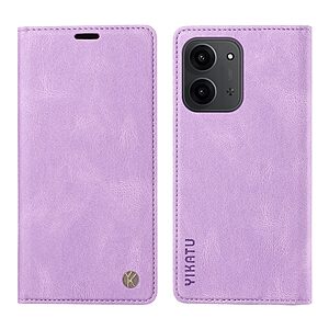 Θήκη Xiaomi Redmi 15C 5G (173mm) / 4G (173mm) - YIKATU YK-004 - Flip Πορτοφόλι από Συνθετικό Δέρμα (PU) - Μωβ - Wallet/Stand